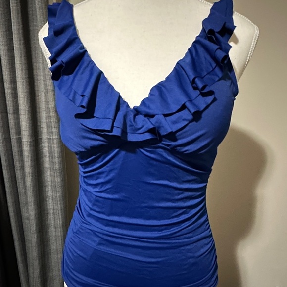 Ralph Lauren Tops - Ralph Lauren Sz 6 Top/bathing Top, stretchy, lined, underwires.  NWOTs